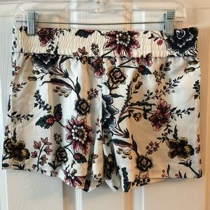 Loft floral shorts